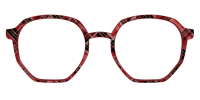 The Holly Plaid with Glitter - Front Top Thumbnail - Pair Eyewear