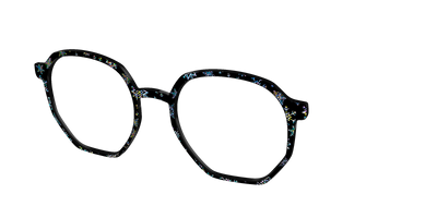 The Holographic Snowflakes - Angle Top Thumbnail - Pair Eyewear
