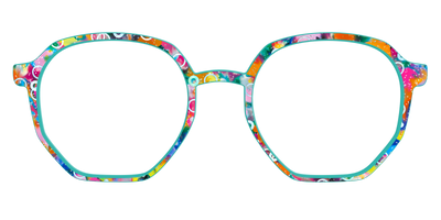 The Imaginative Tortoise with Bubble Glitter - Front Top Thumbnail - Pair Eyewear