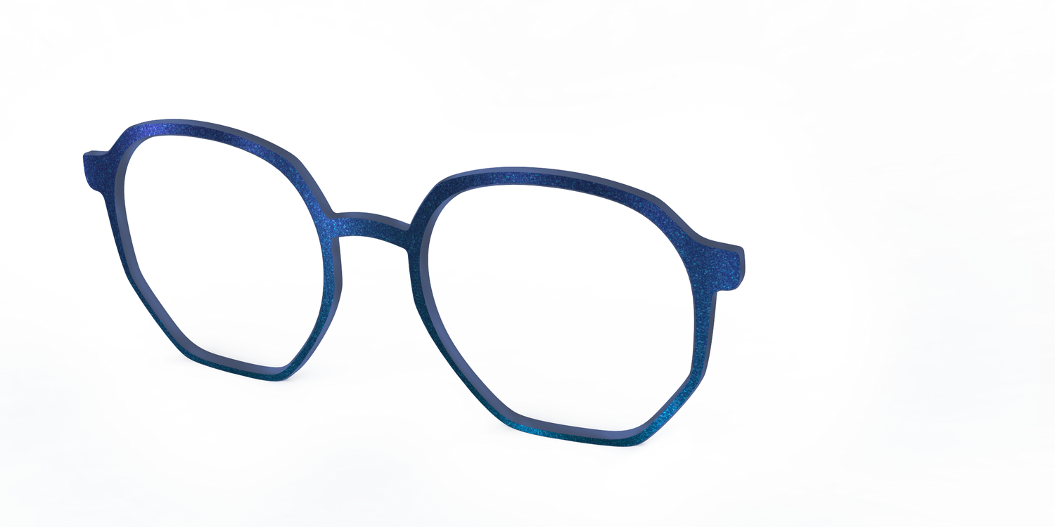 The Indigo Shimmer - Angle Top Image - Pair Eyewear