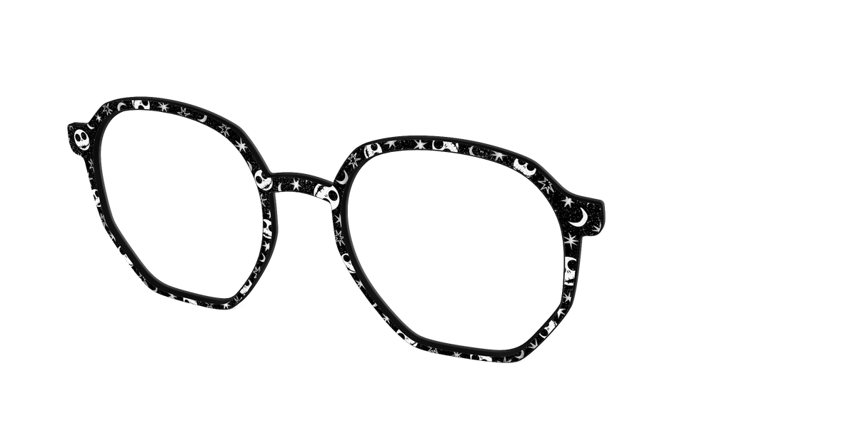 Jack's Moon & Stars Shimmer - Angle Top Image - Pair Eyewear