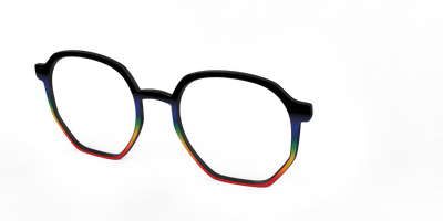 The Love Wins Gradient - Angle Top Thumbnail - Pair Eyewear