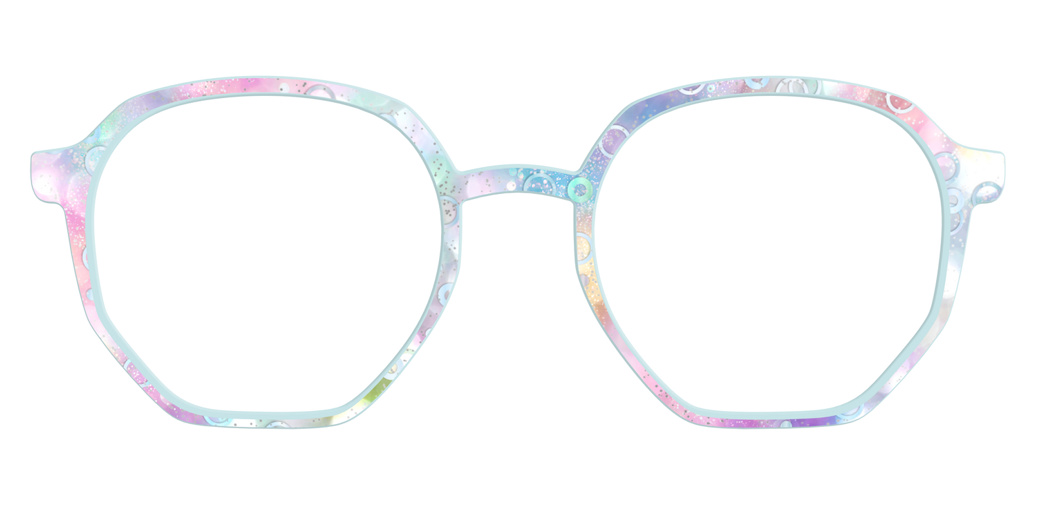 The Mermaid Bokeh with Bubble Glitter - Front Top Image - Pair Eyewear