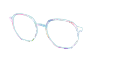 The Mermaid Bokeh with Bubble Glitter - Angle Top Thumbnail - Pair Eyewear