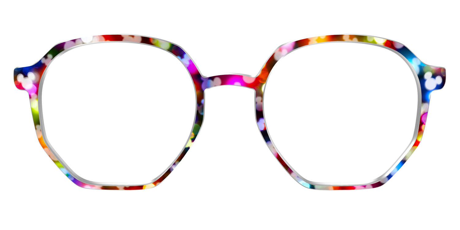 The Mickey Bokeh - Front Top Image - Pair Eyewear