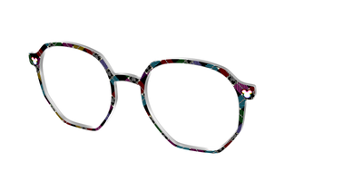 The Mickey Plaid - Angle Top Thumbnail - Pair Eyewear