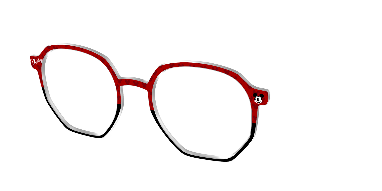 The Mickey Split - Angle Top Image - Pair Eyewear