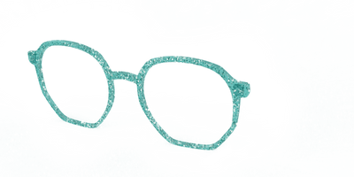 The Mint Sparkle - Angle Top Thumbnail - Pair Eyewear