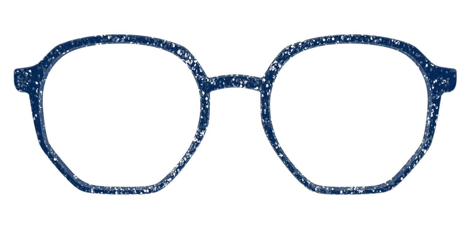 The Navy Sparkle - Front Top Image - Pair Eyewear