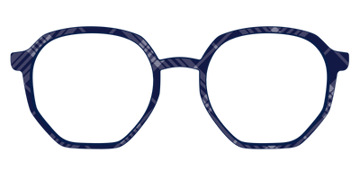 The Navy Twill Plaid - Front Top Thumbnail - Pair Eyewear