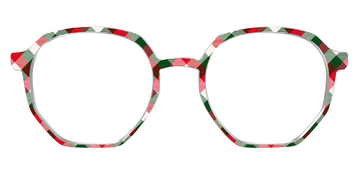 The Nice List Plaid - Front Top Image - Pair Eyewear