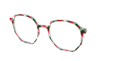 The Nice List Plaid - Angle Top Thumbnail - Pair Eyewear