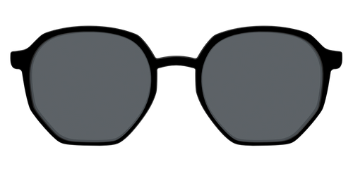 The Non-Polarized Black Sun Top - Pair Eyewear