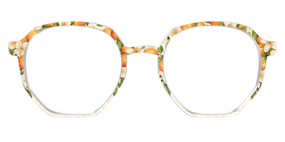 The Orange Blossom Glitter Crystal - Front Top Thumbnail - Pair Eyewear