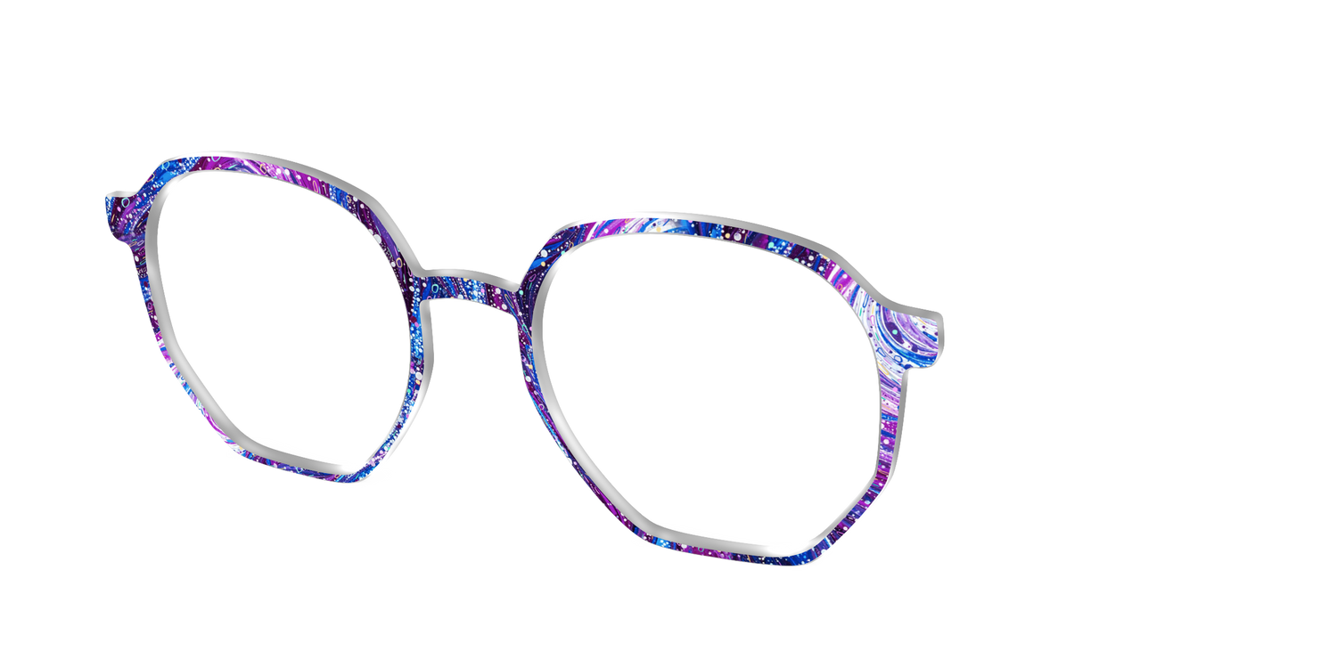 The Orchid Kaleidoscope - Angle Top Image - Pair Eyewear
