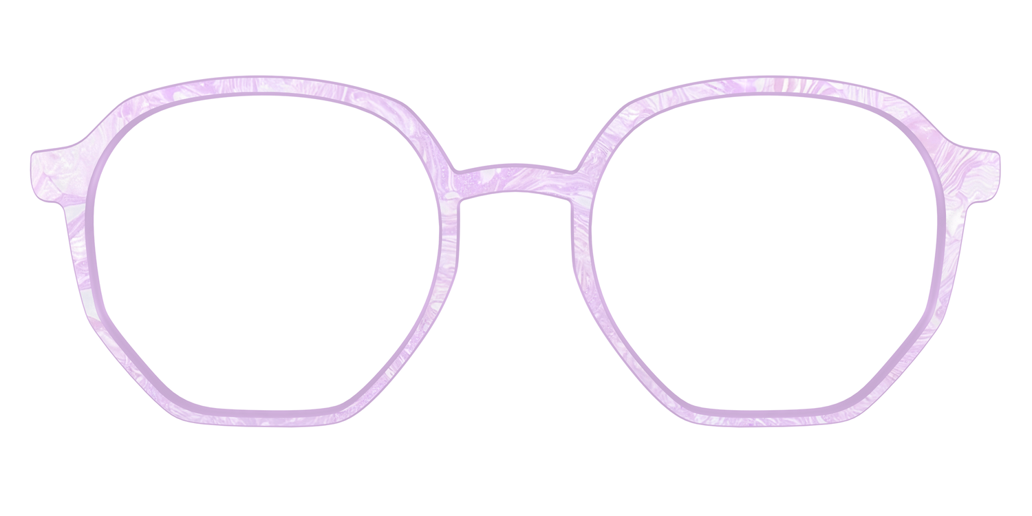 The Pale Iris Pearl Marble - Front Top Image - Pair Eyewear