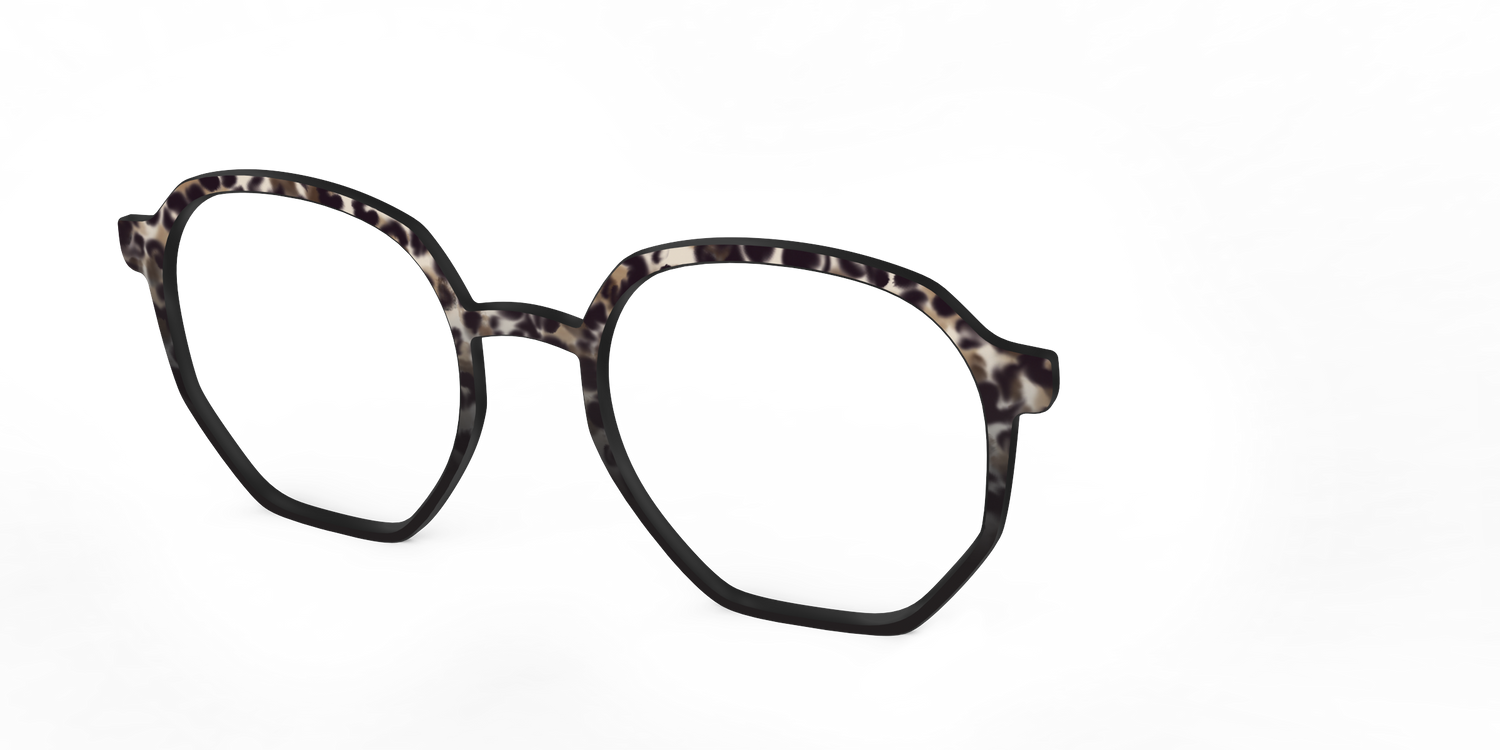 The Party Animal Tortoise - Angle Top Image - Pair Eyewear