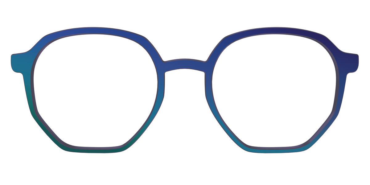 The Peacock Ombre - Front Top Image - Pair Eyewear