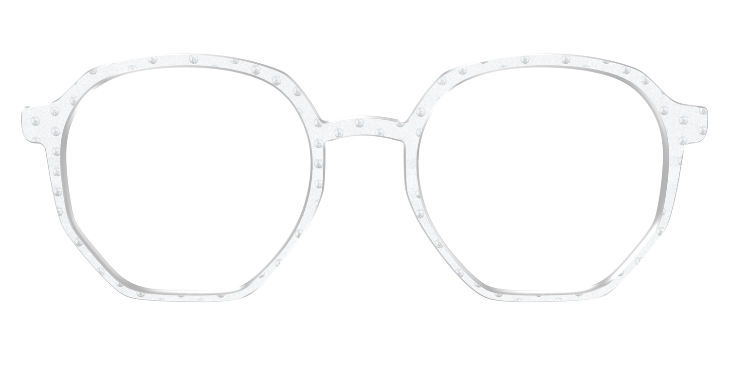 The Pearl Shimmer Polka Dots - Front Top Image - Pair Eyewear