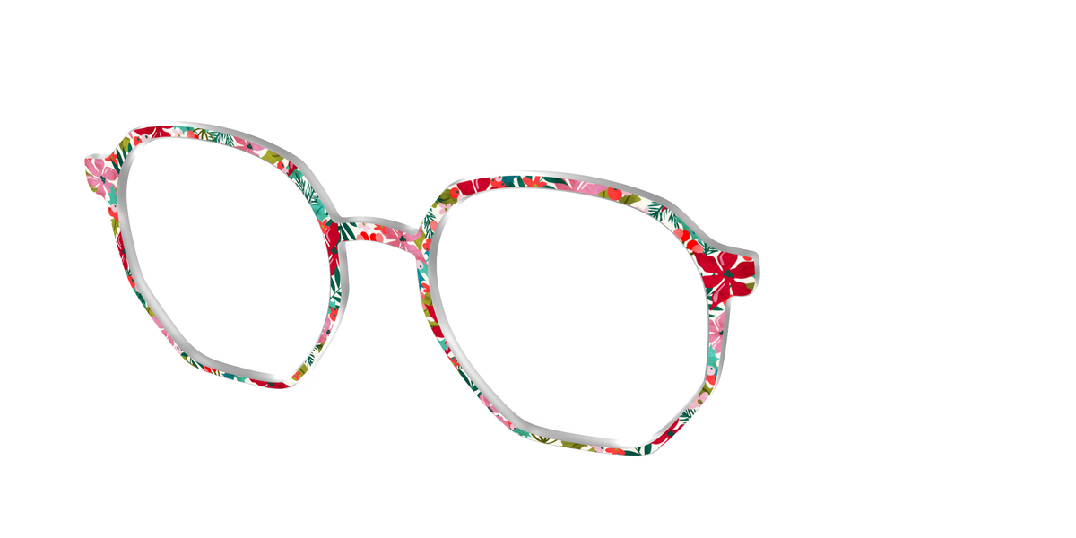 The Poinsettia Grove - Angle Top Image - Pair Eyewear
