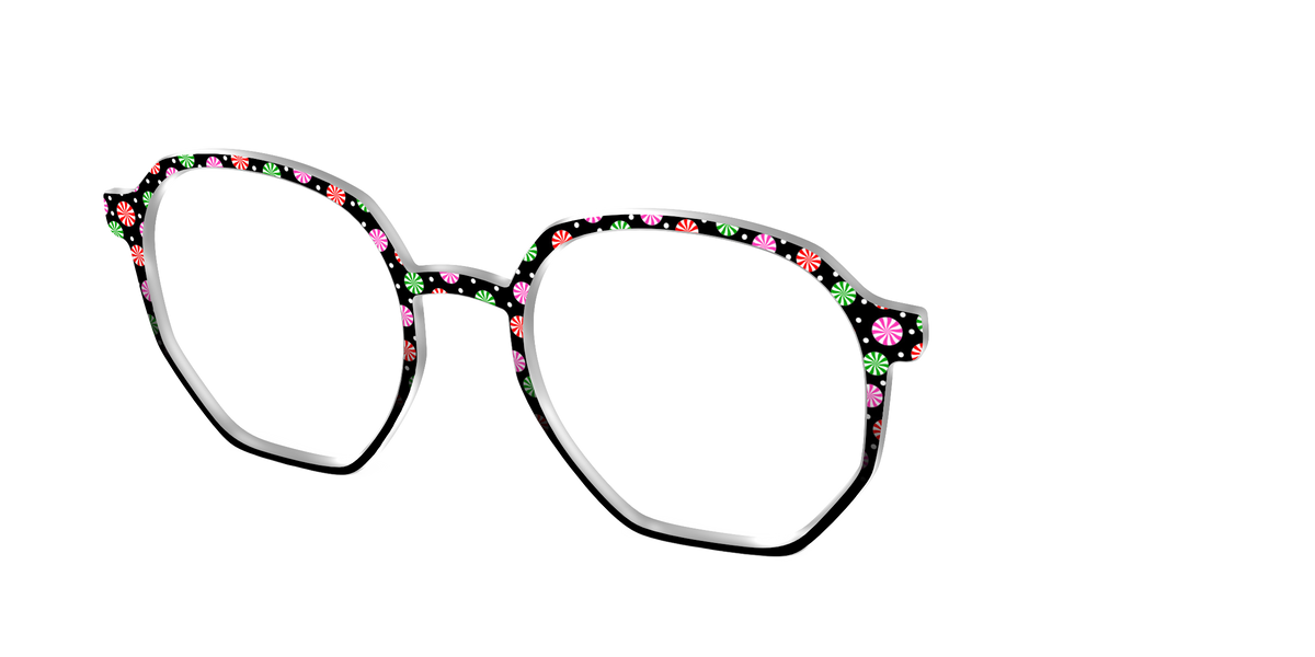 The Pretty Peppermints - Angle Top Image - Pair Eyewear