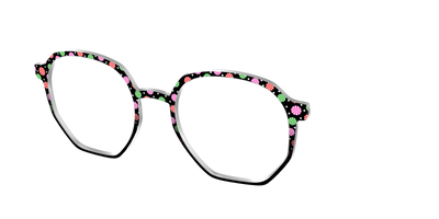 The Pretty Peppermints - Angle Top Thumbnail - Pair Eyewear