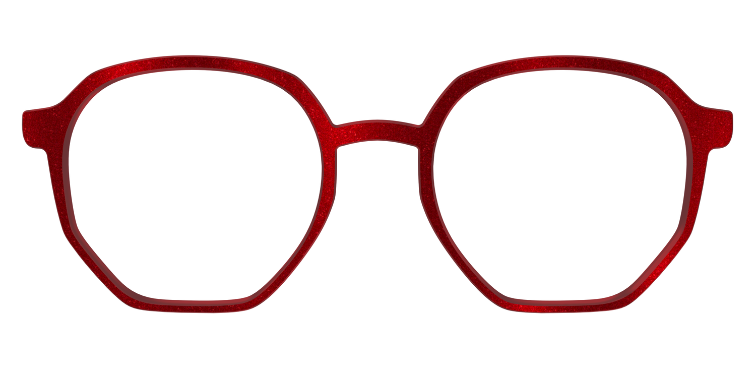 The Red Shimmer - Front Top Image - Pair Eyewear