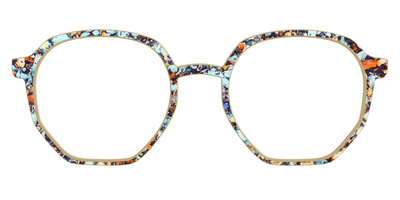 The Seashell Tortoise with Holographic Glitter - Front Top Thumbnail - Pair Eyewear