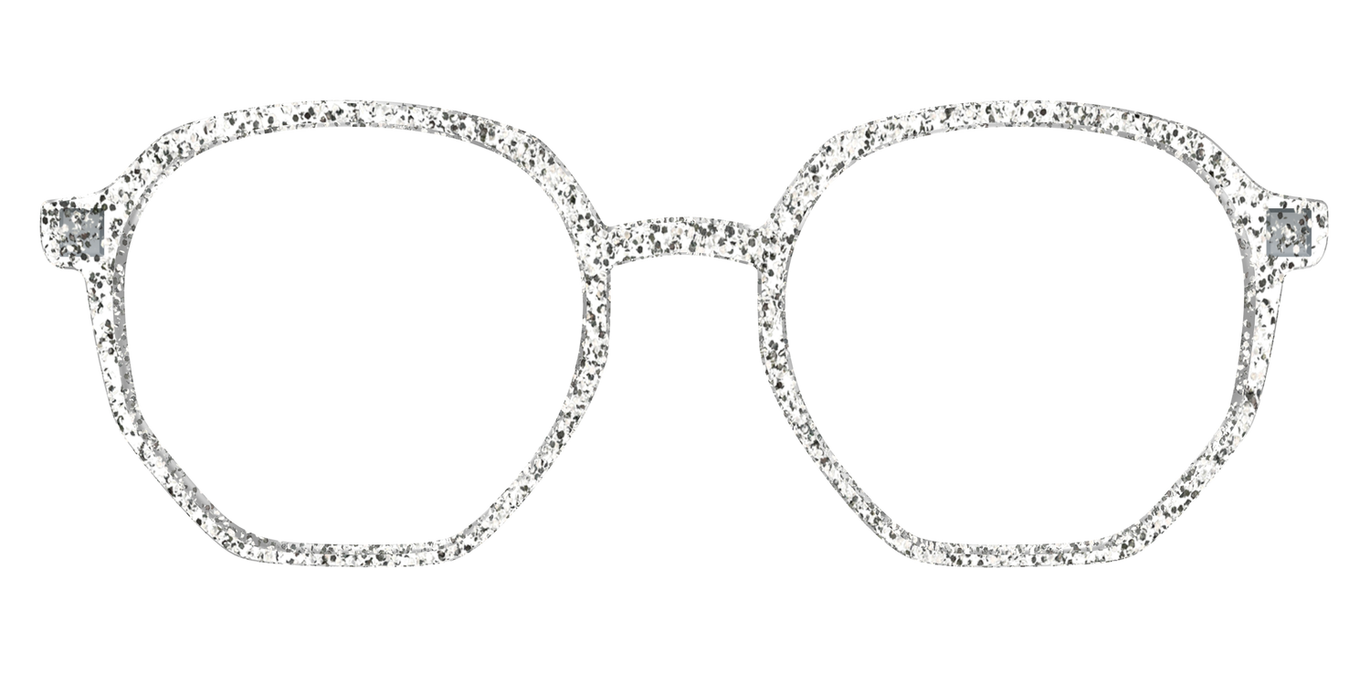 The Silver Sparkle - Front Top Image - Pair Eyewear