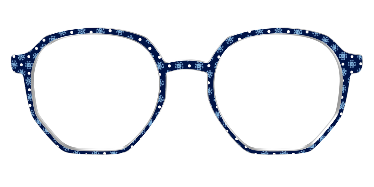 The Snowflake Polka Dot - Front Top Image - Pair Eyewear