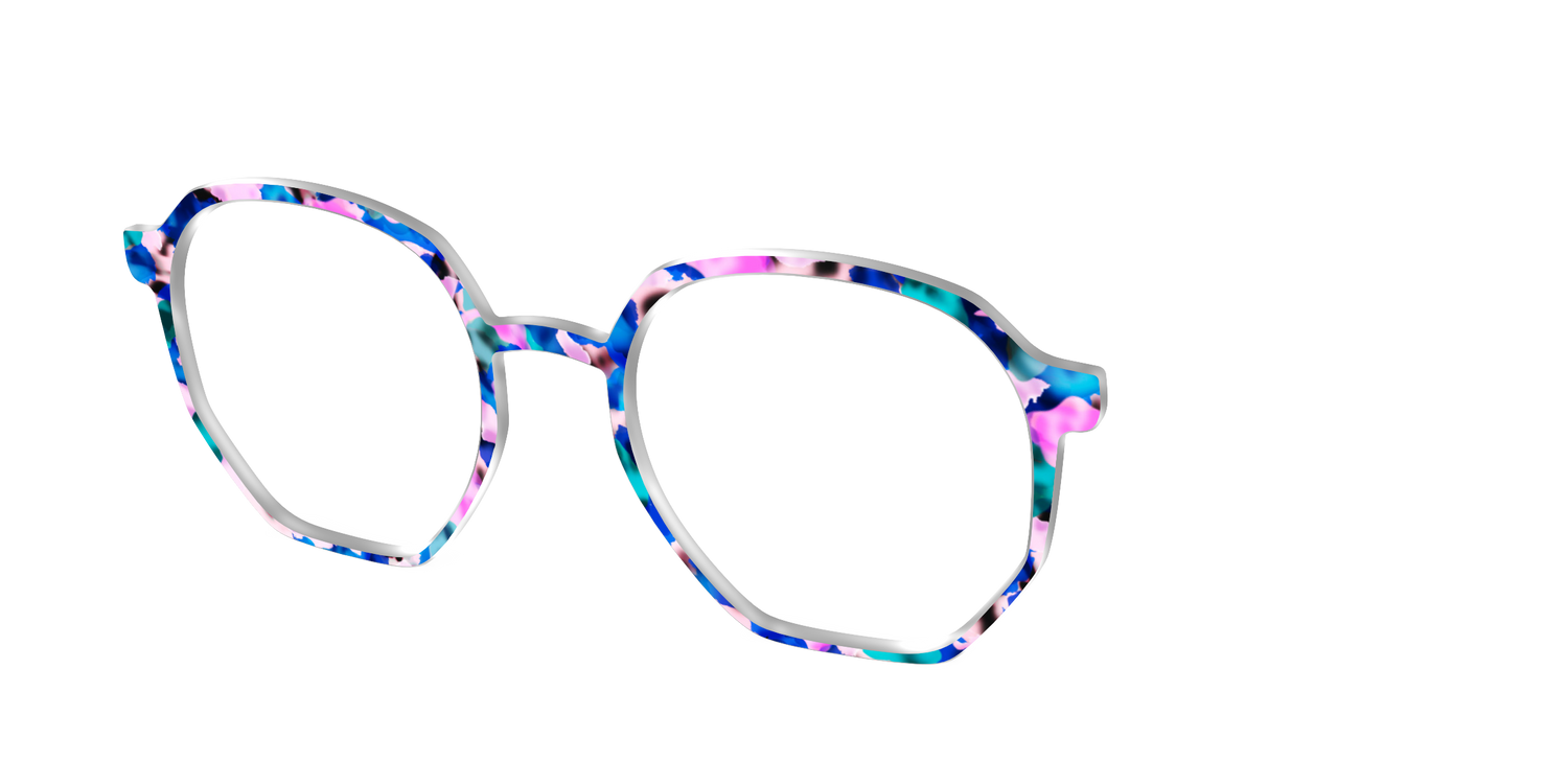 The Springtide Tortoise - Angle Top Image - Pair Eyewear
