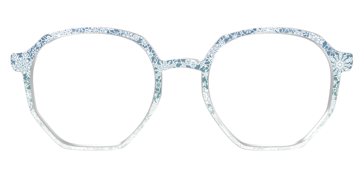 The White Lace Snowflake Crystal - Front Top Image - Pair Eyewear