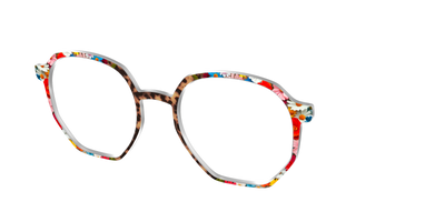 The Wildflower Tortoise - Angle Top Thumbnail - Pair Eyewear