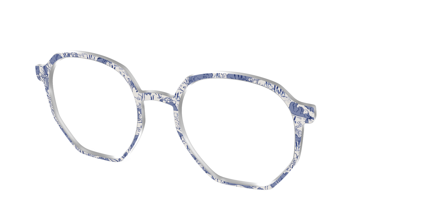 Winnie the Pooh Toile - Angle Top Image - Pair Eyewear