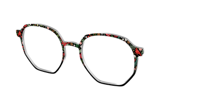 The Winter Wonderland Floral - Angle Top Thumbnail - Pair Eyewear