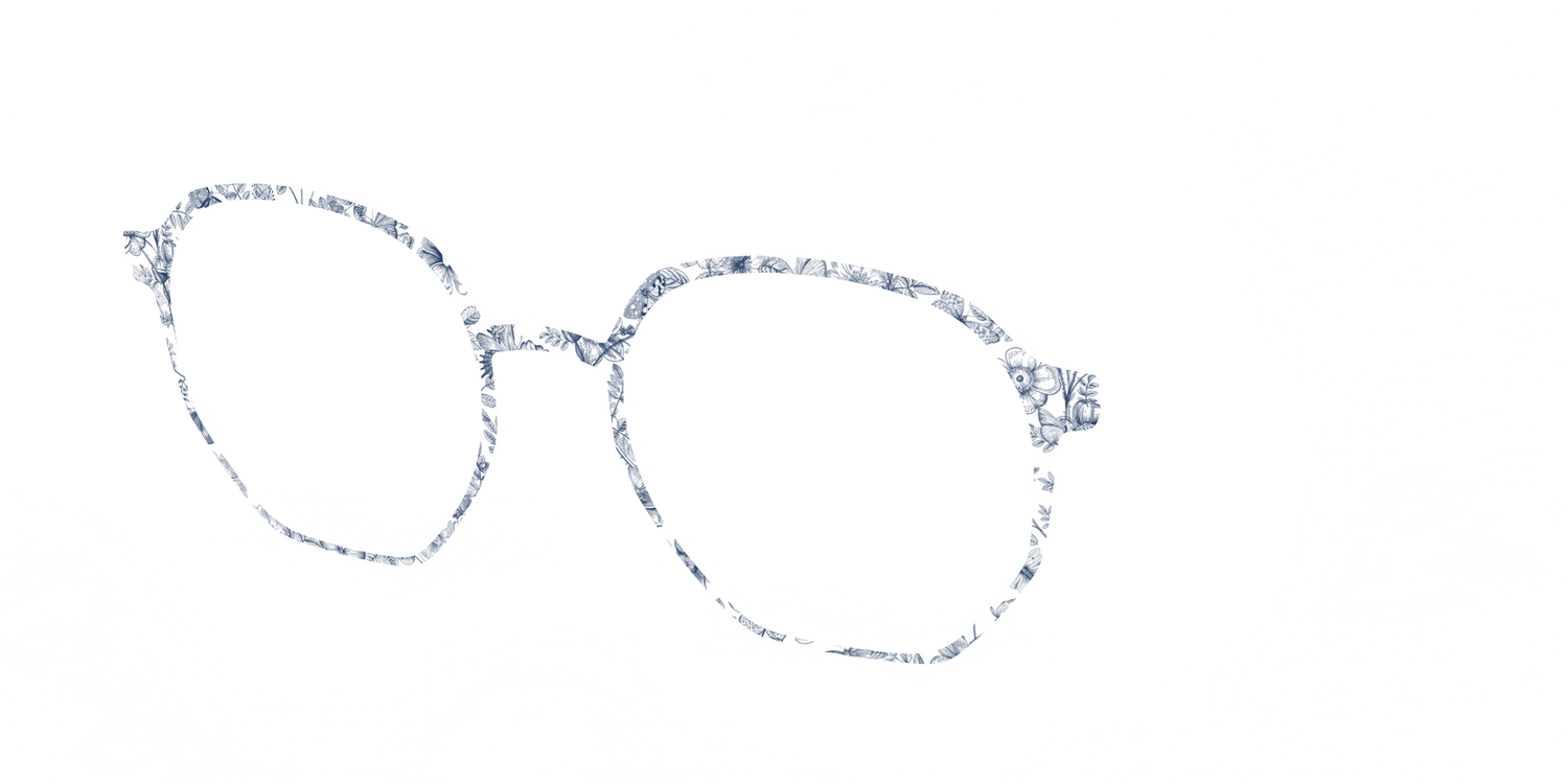 The Woodland Toile - Angle Top Image - Pair Eyewear