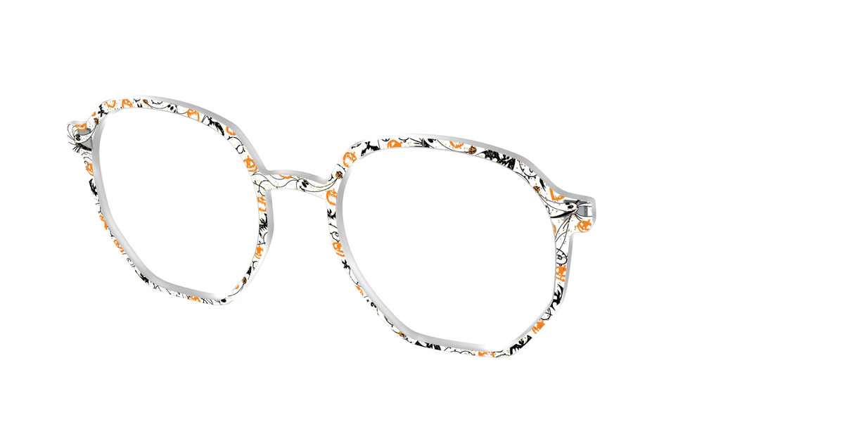 Zero Crystal with Glitter - Angle Top Image - Pair Eyewear