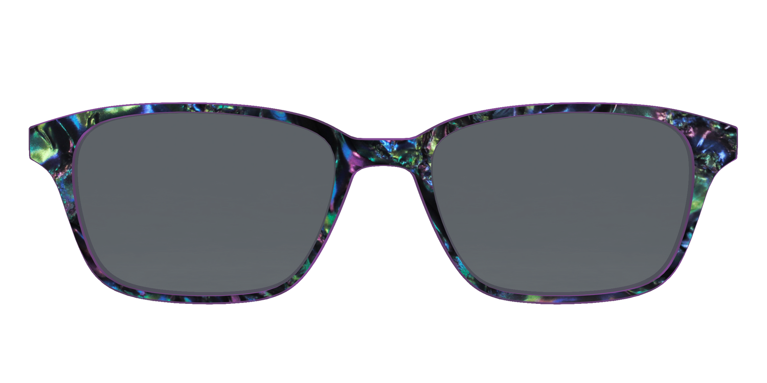 The Polarized Abalone Sun Top - Front Top Image - Pair Eyewear
