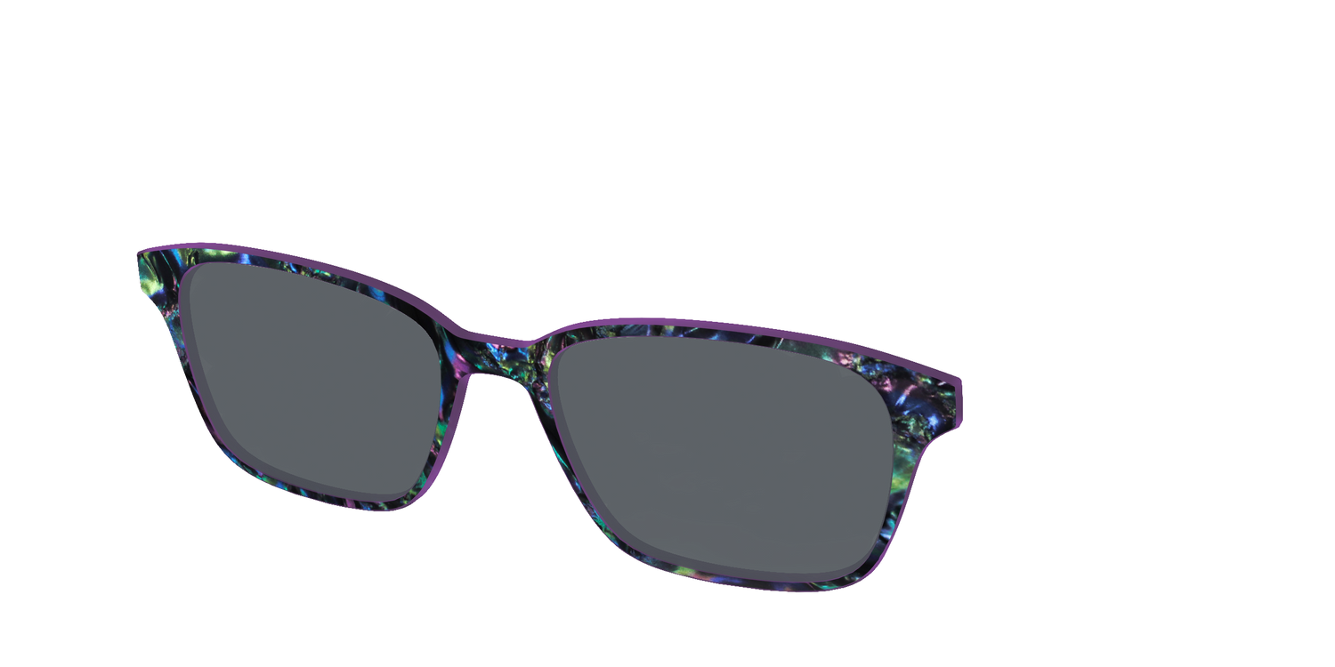 The Polarized Abalone Sun Top - Angle Top Image - Pair Eyewear
