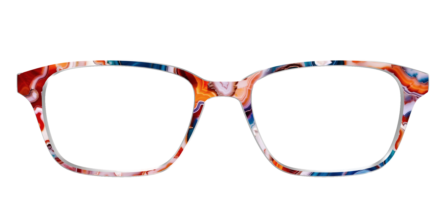 The Abroad Agate - Front Top Image - Pair Eyewear