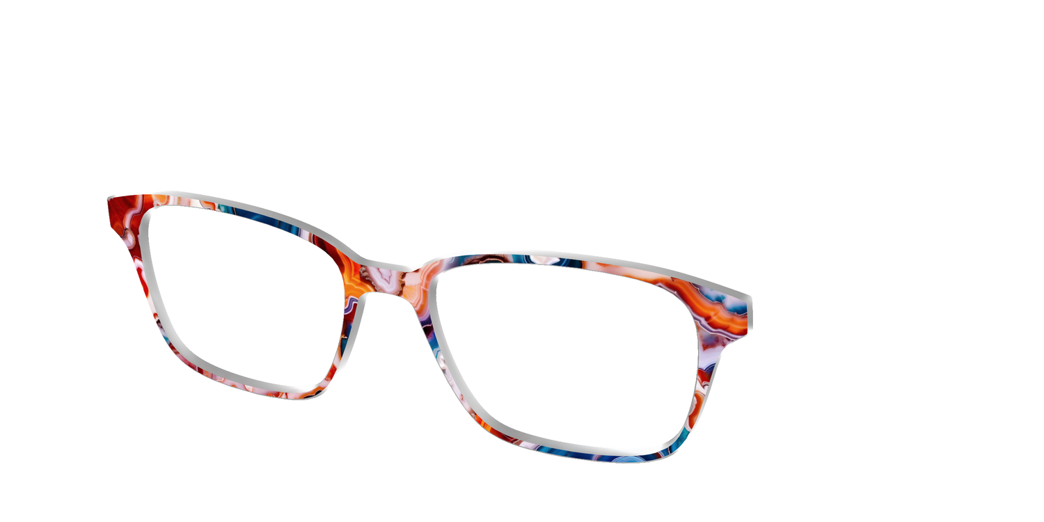 The Abroad Agate - Angle Top Image - Pair Eyewear