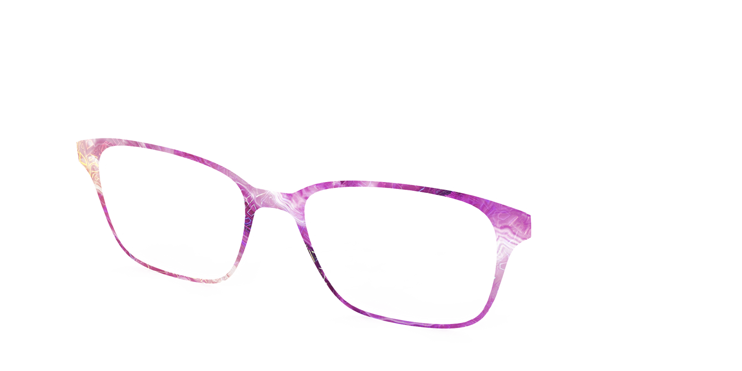 The Amethyst Geode - Angle Top Image - Pair Eyewear