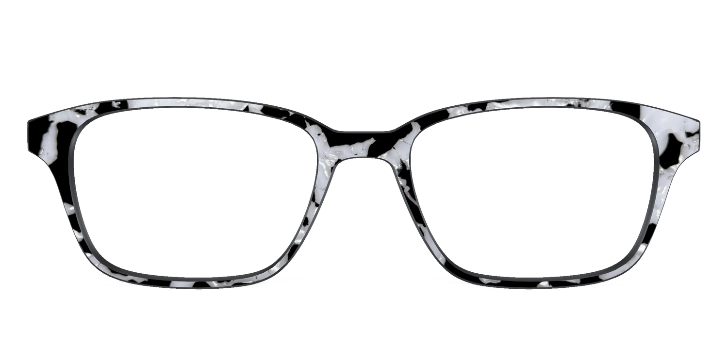 The Black & White Pearl Tortoise - Front Top Image - Pair Eyewear