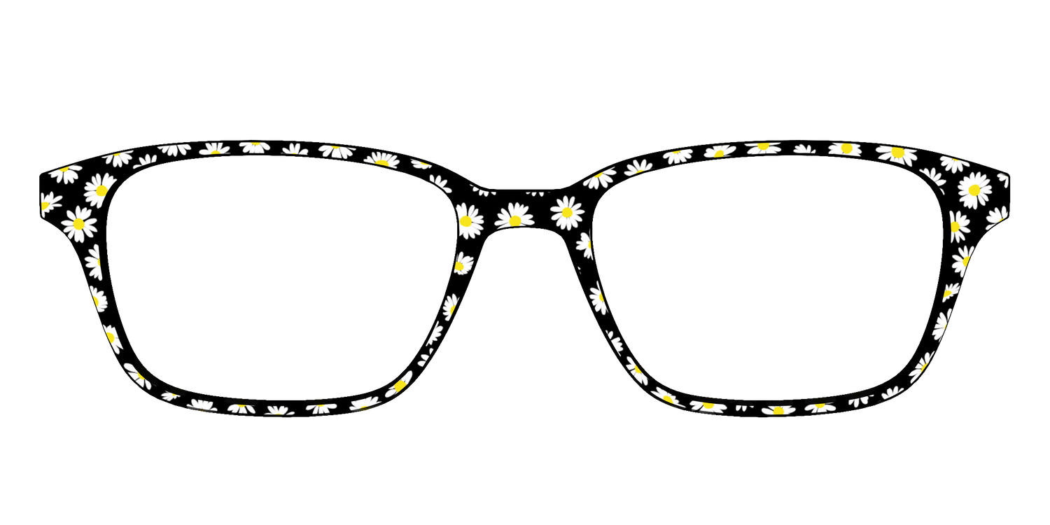 The Black Daisy - Front Top Image - Pair Eyewear