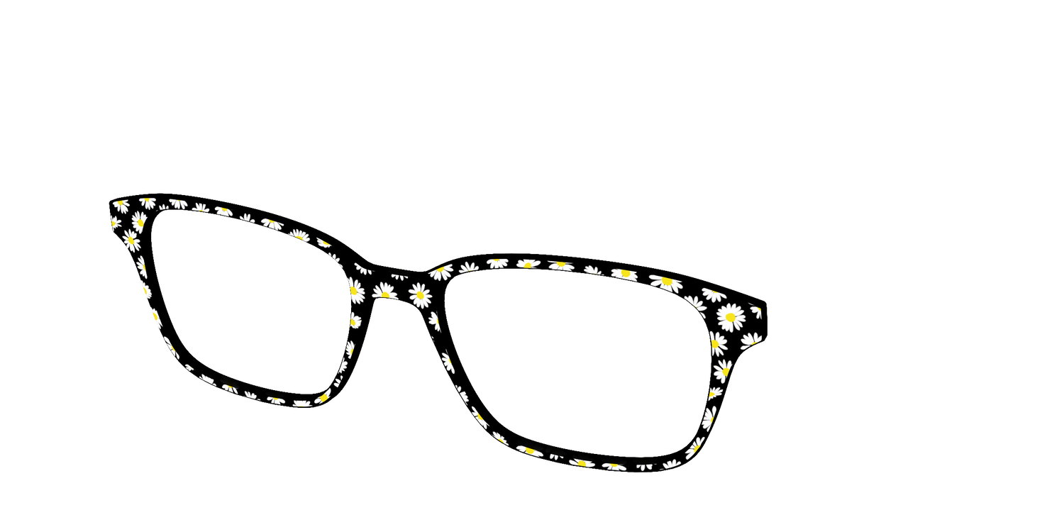 The Black Daisy - Angle Top Image - Pair Eyewear