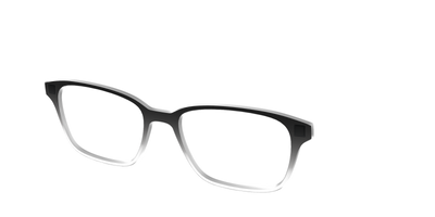 The Black Gradient Crystal - Angle Top Thumbnail - Pair Eyewear