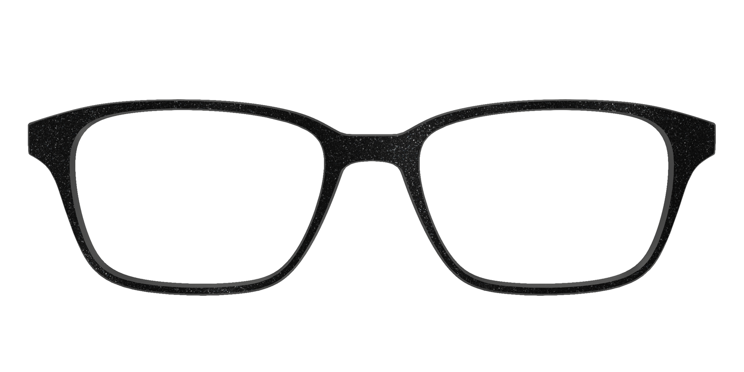The Black Shimmer - Front Top Image - Pair Eyewear