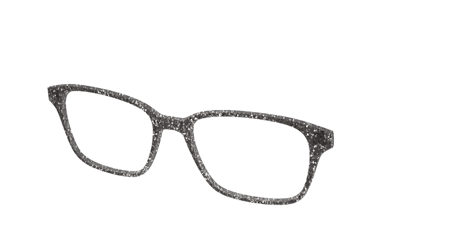 The Black Sparkle - Angle Top Image - Pair Eyewear