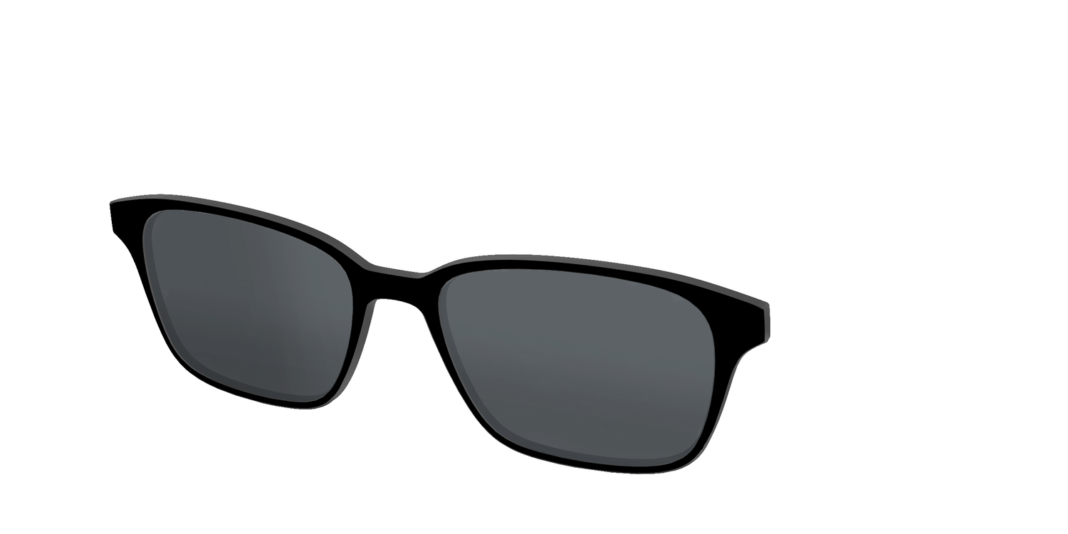The Polarized Black Sun Top - Angle Top Image - Pair Eyewear