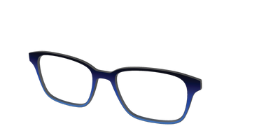 The Black to Blueberry Gradient - Angle Top Thumbnail - Pair Eyewear